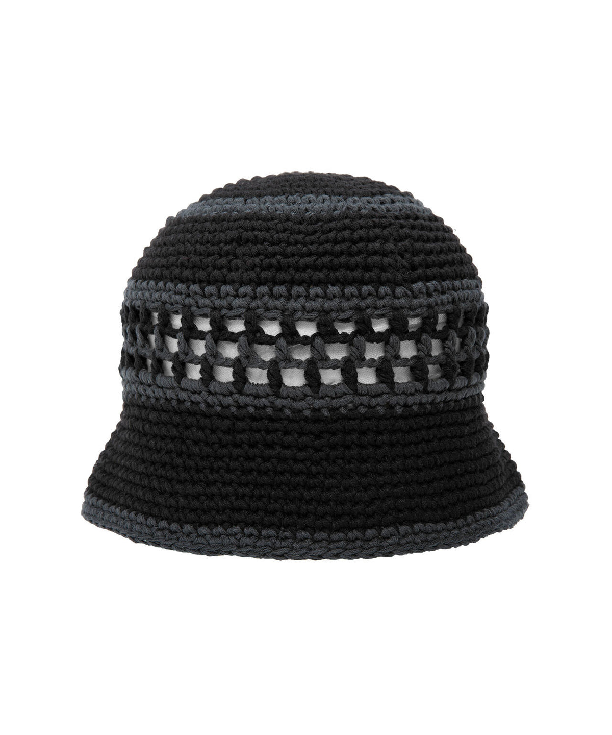 DUAL MESH CROCHET HAT