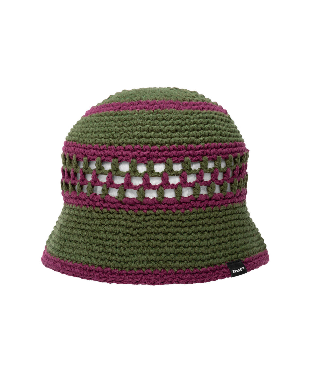 DUAL MESH CROCHET HAT