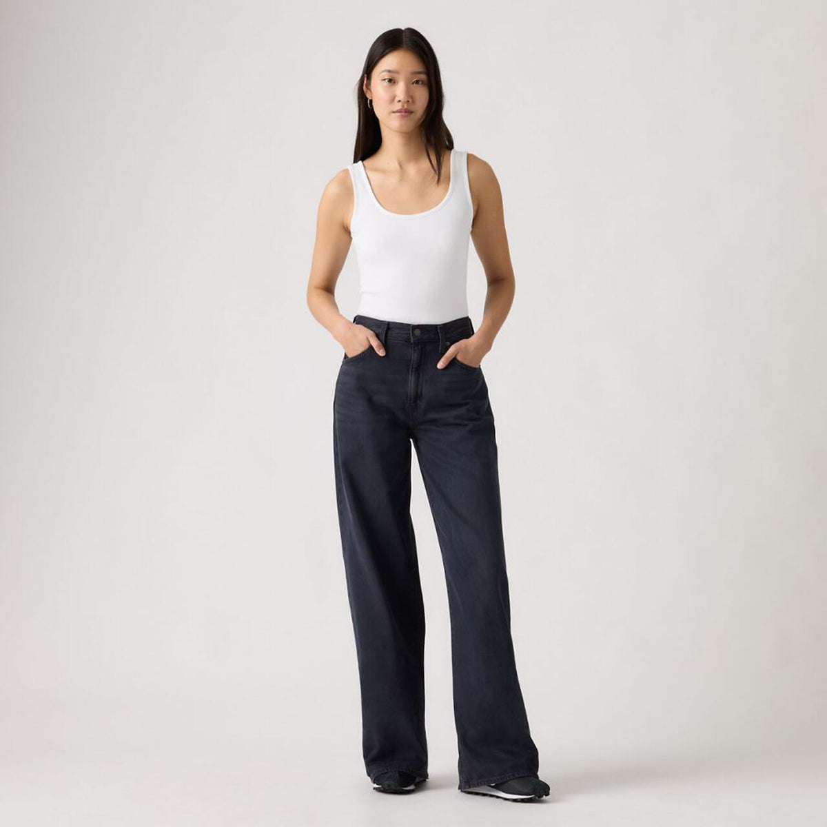 CINCH WIDE LEG ジーンズ ブラック