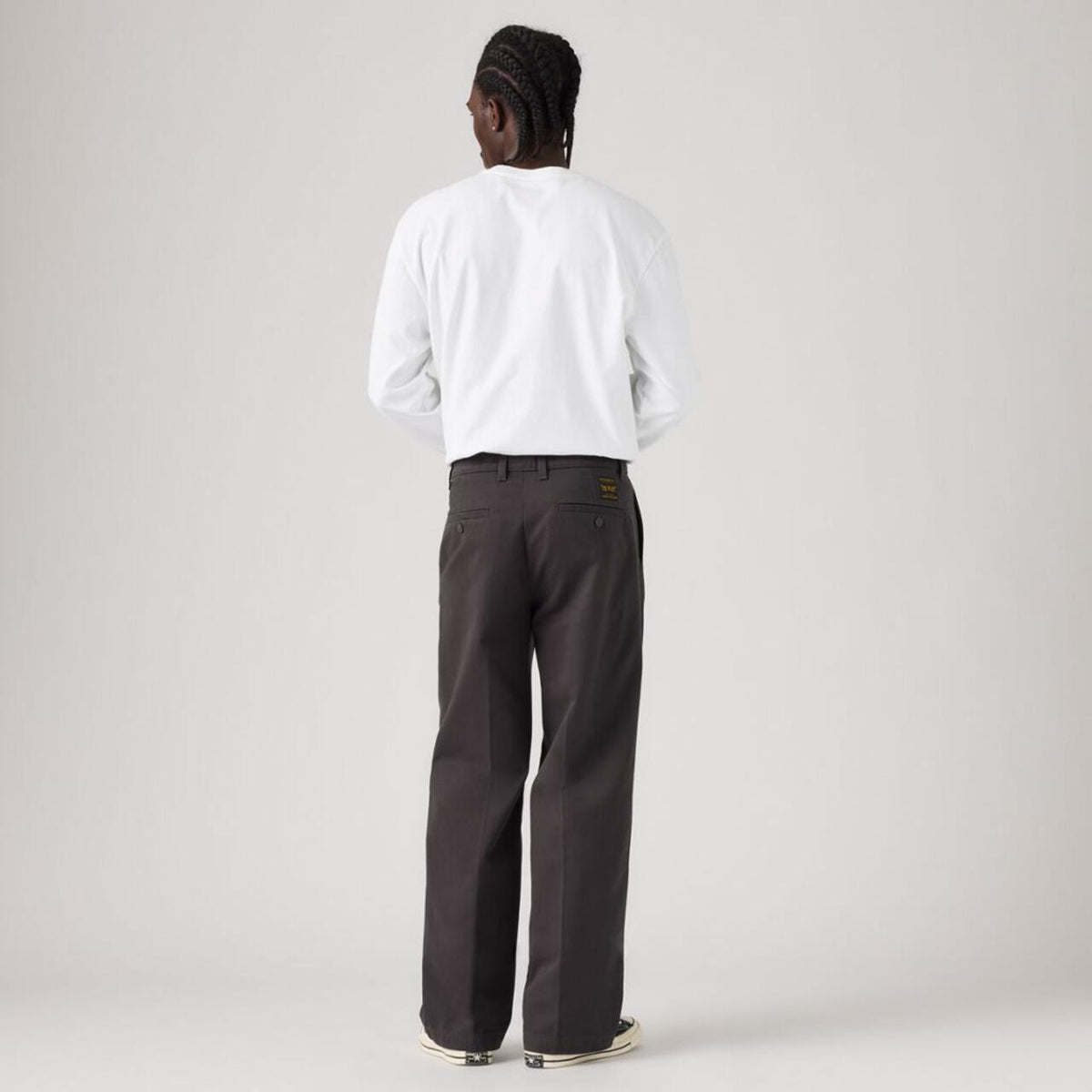 LOOSE PLTD WORK CHINO