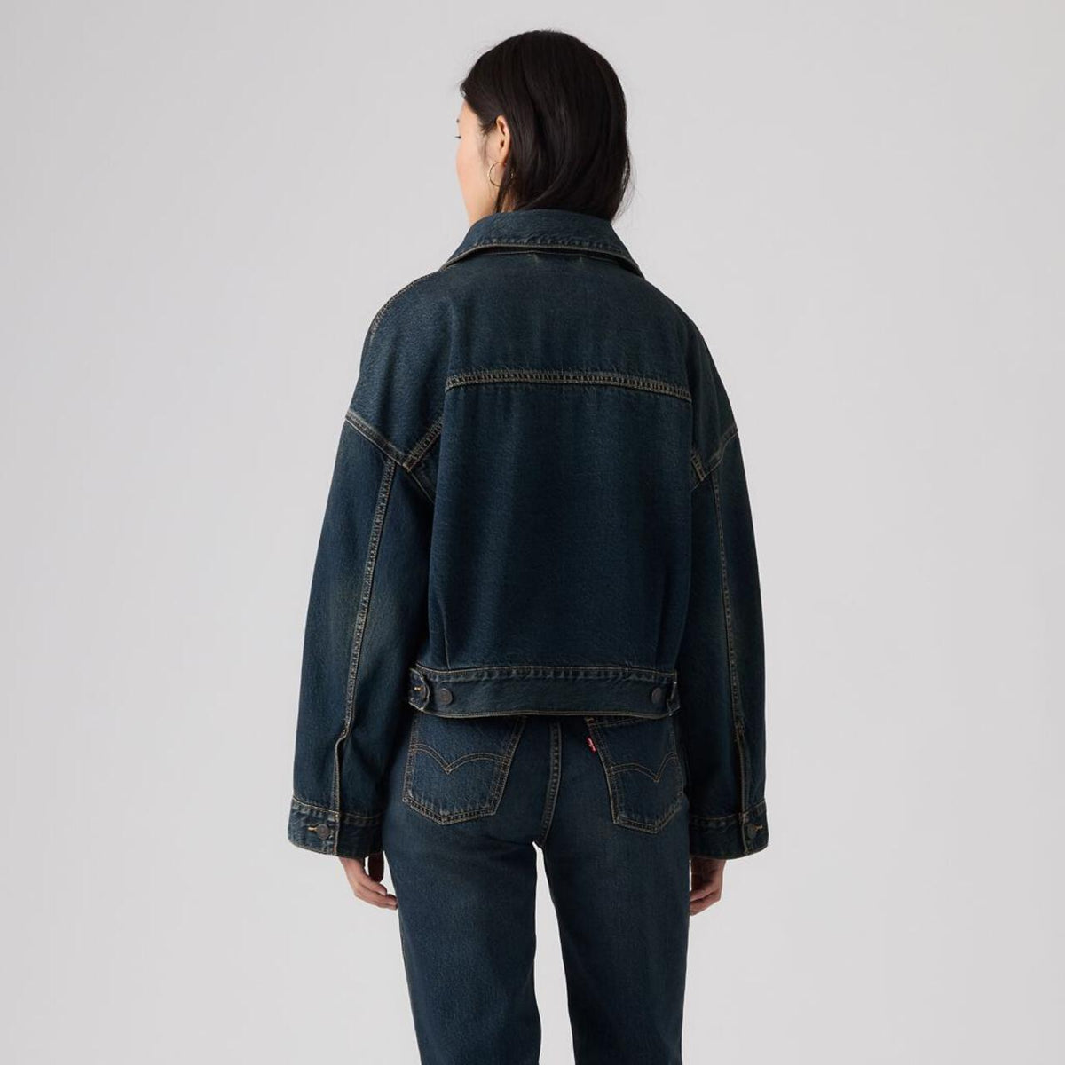 LOOSE CROP TRUCKER