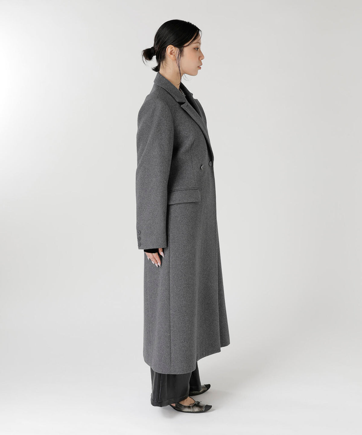 LONG MELTONE COAT