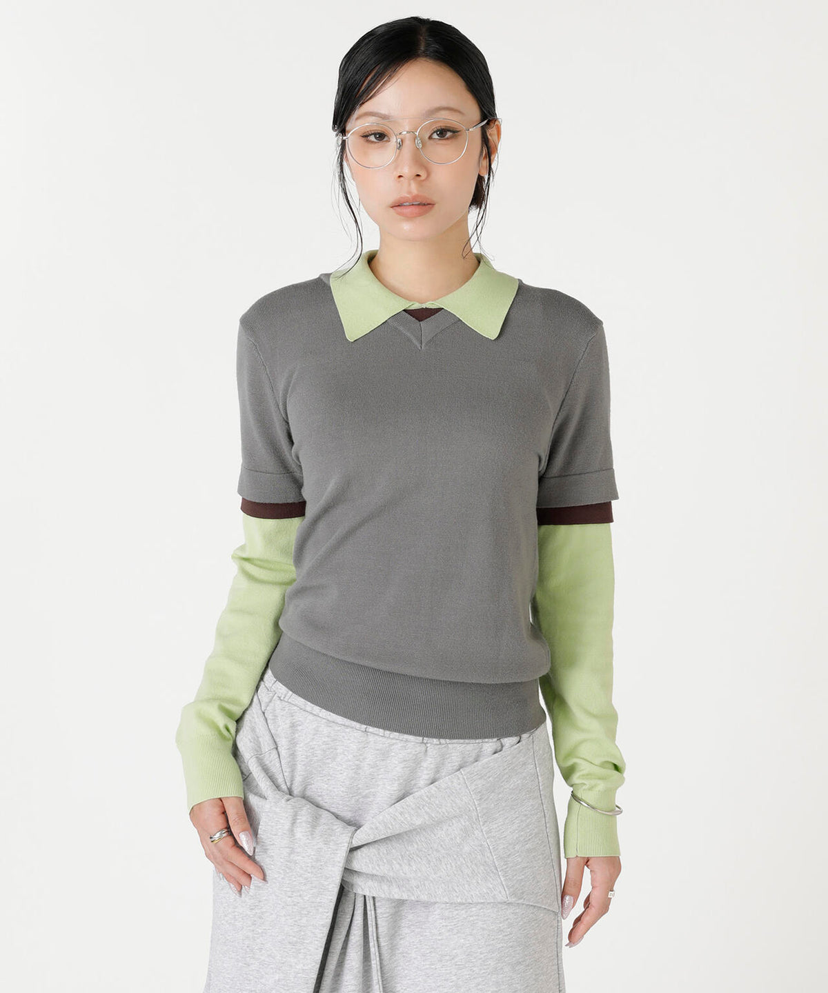 LAYERED KNIT TOPS