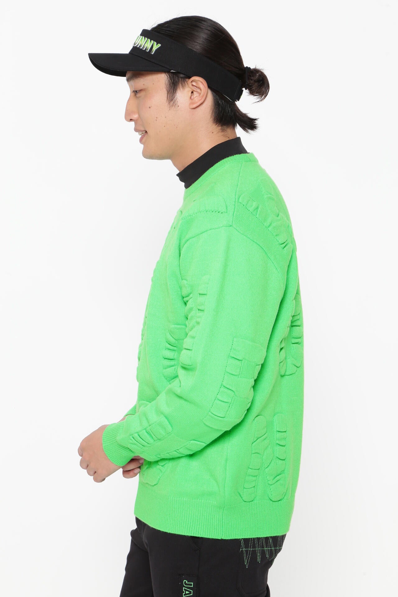 Warm Knit クルーネックニットプルオーバー