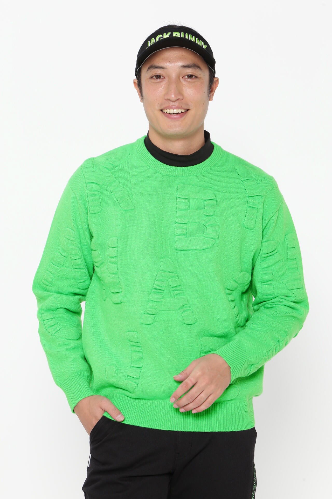 Warm Knit クルーネックニットプルオーバー