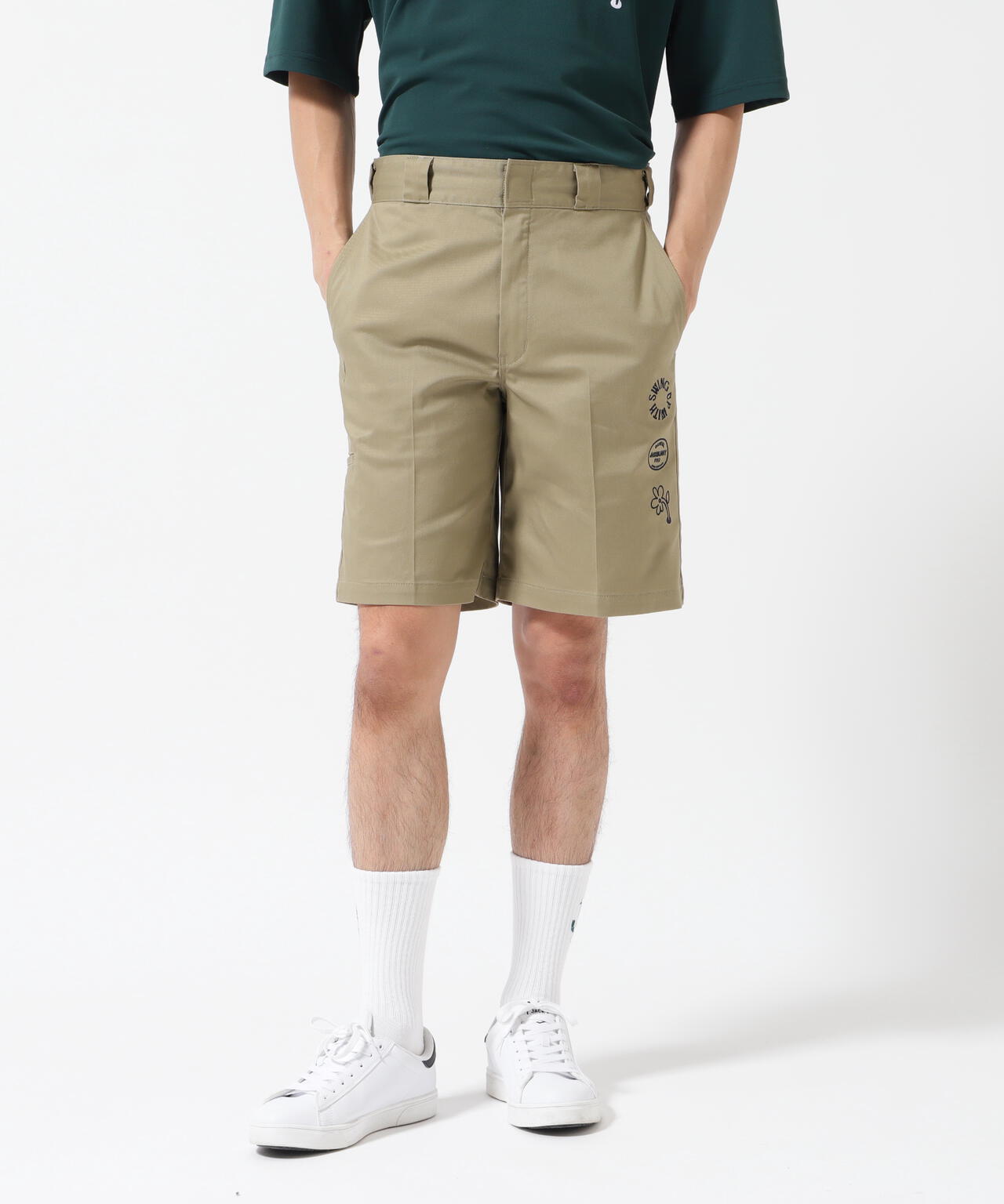 【Dickies】T/Cツイルストッチ ショートパンツ