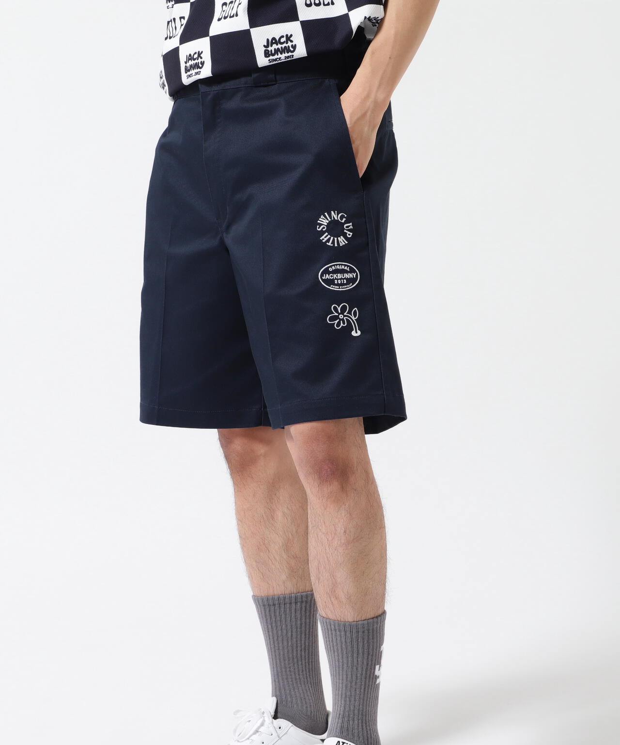 【Dickies】T/Cツイルストッチ ショートパンツ