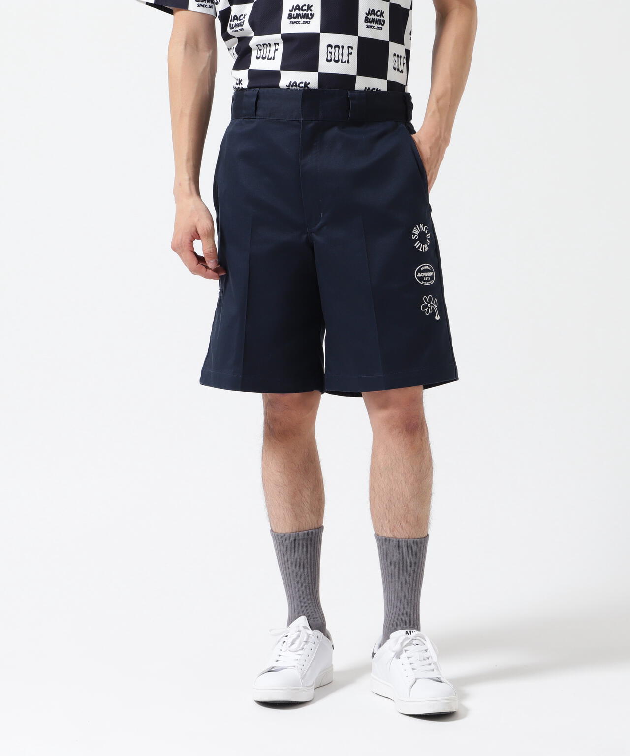 【Dickies】T/Cツイルストッチ ショートパンツ