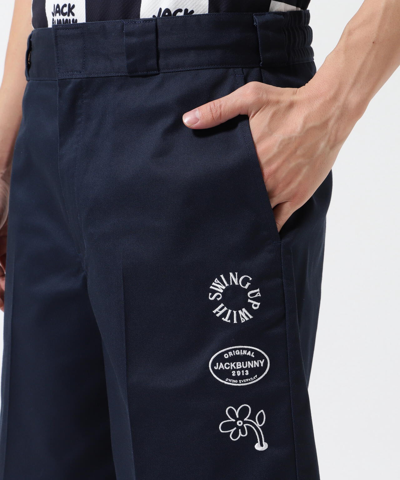 【Dickies】T/Cツイルストッチ ショートパンツ