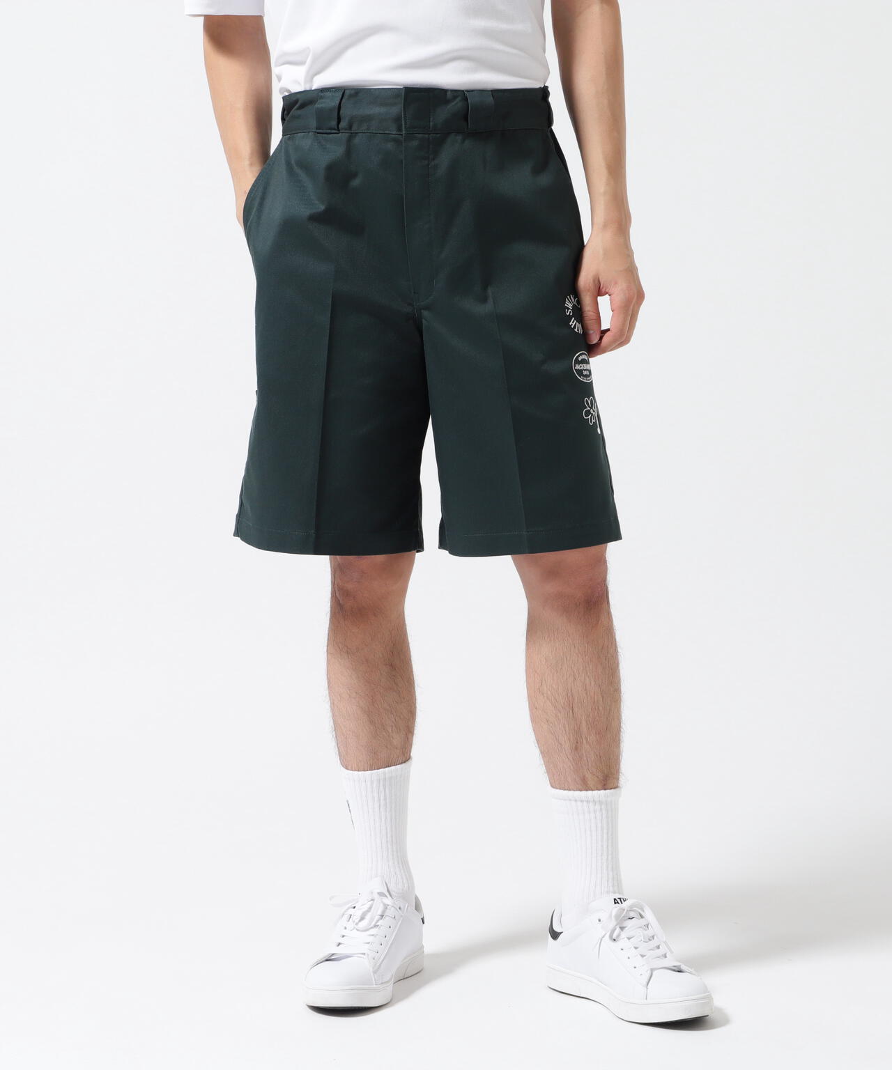 【Dickies】T/Cツイルストッチ ショートパンツ