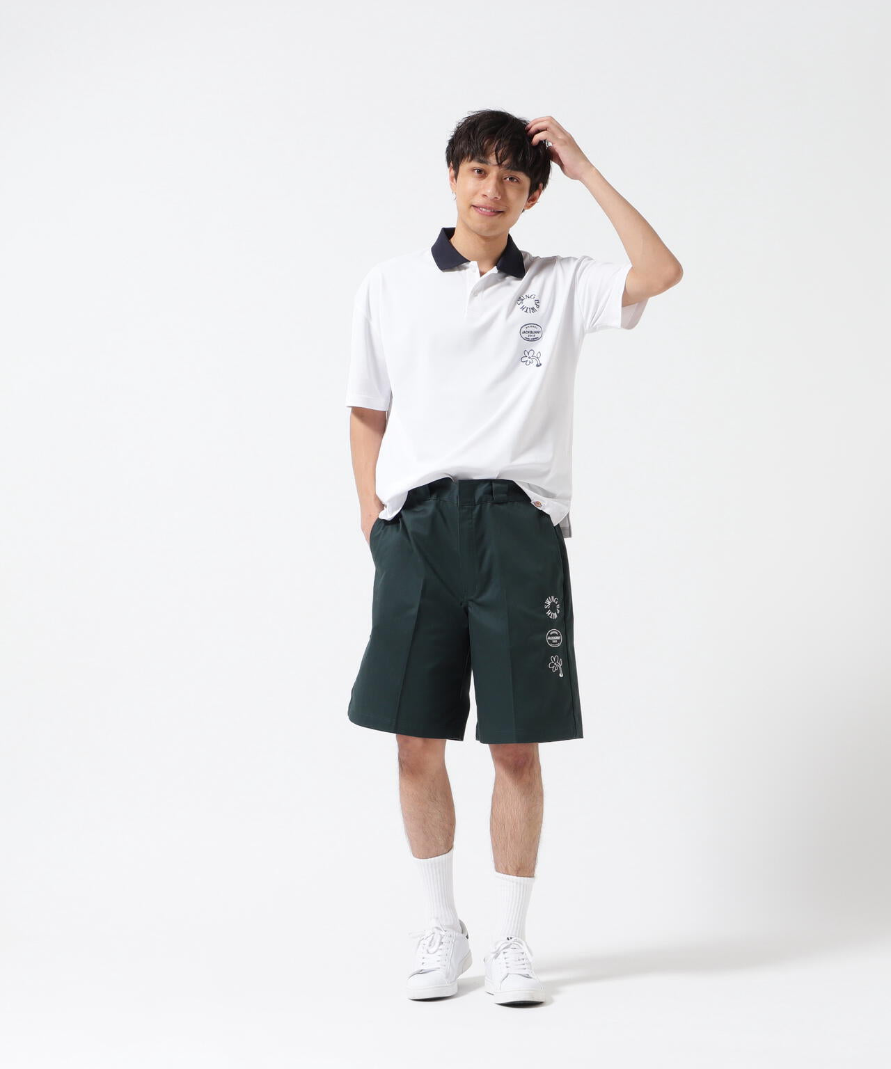 【Dickies】T/Cツイルストッチ ショートパンツ