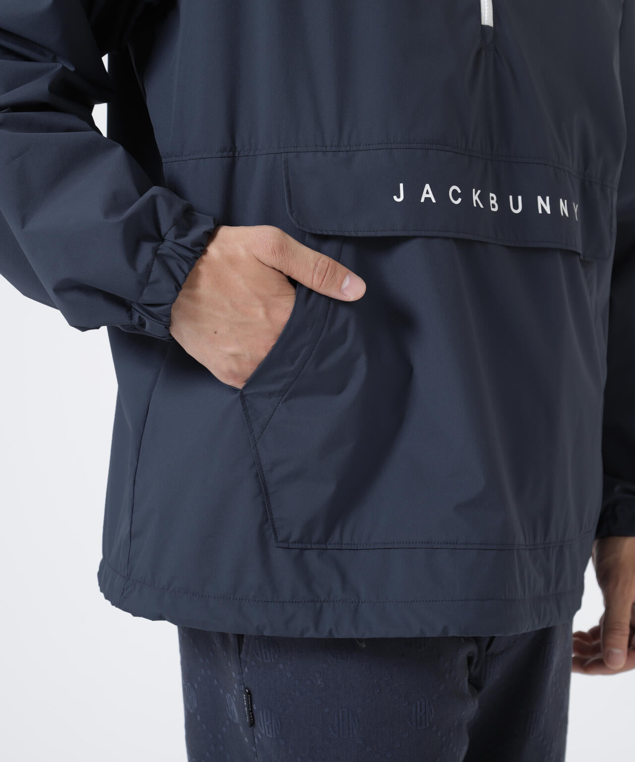 Octa裏地 ハーフジップブルゾン