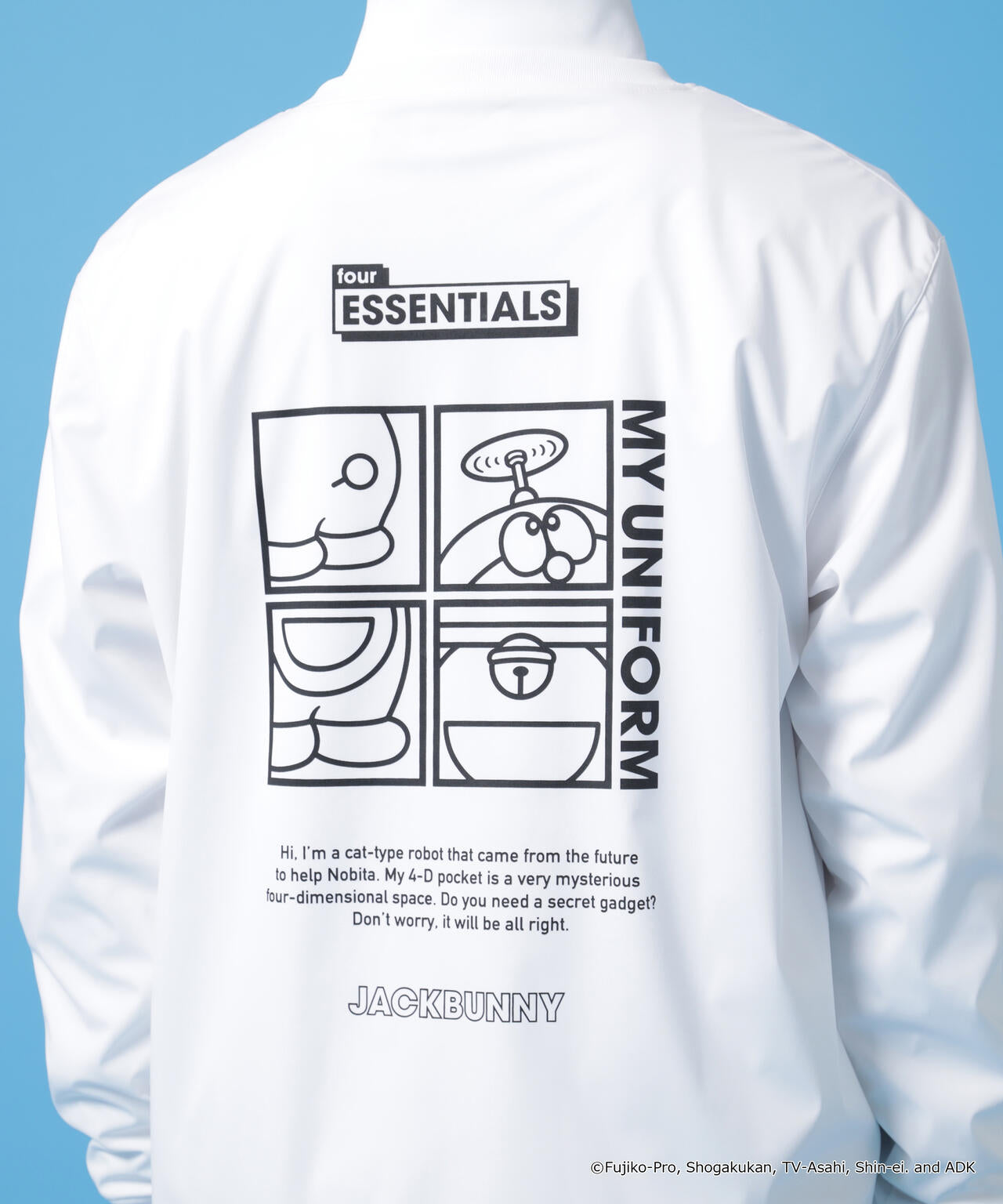 【ドラえもん】PEスムースボンディングブルゾン