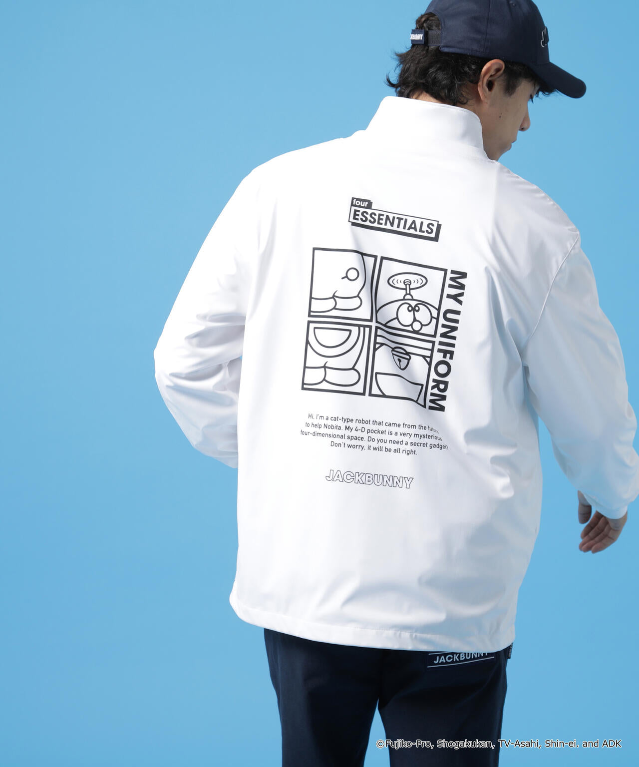 【ドラえもん】PEスムースボンディングブルゾン