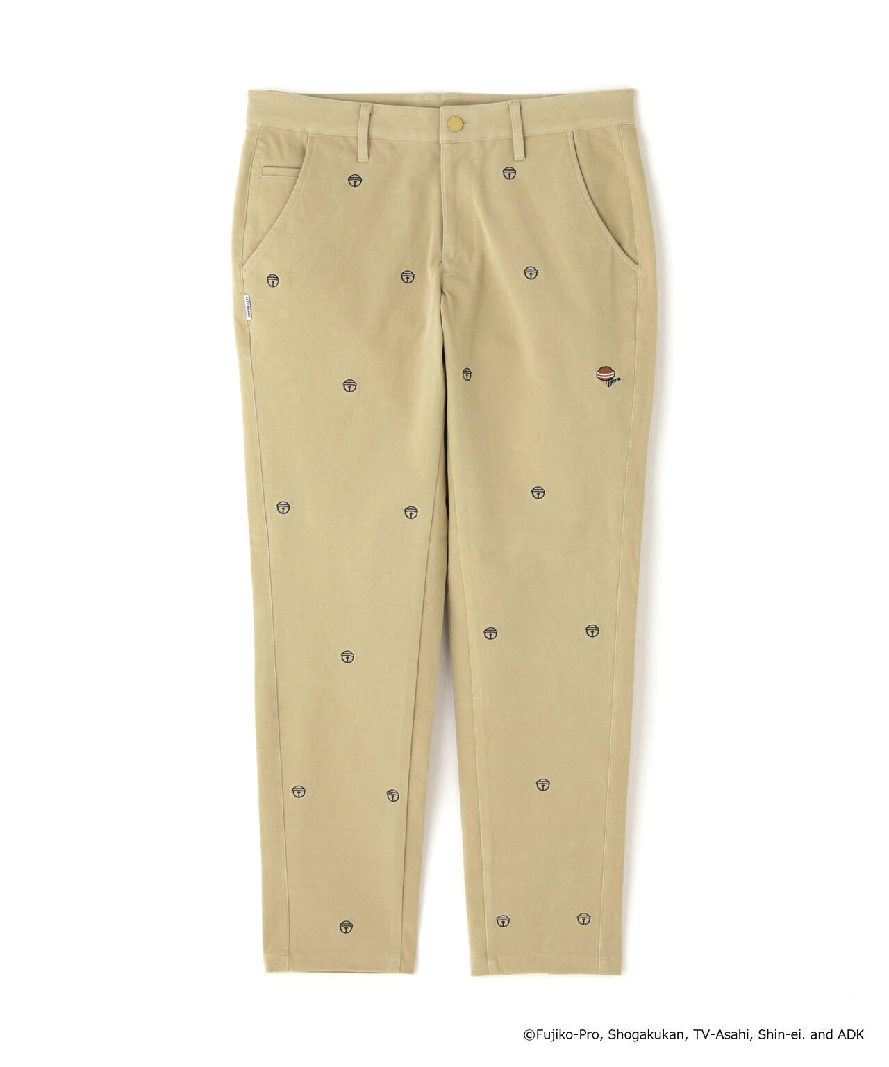 【ドラえもん】2WAYストレッチツイル総柄ロングパンツ