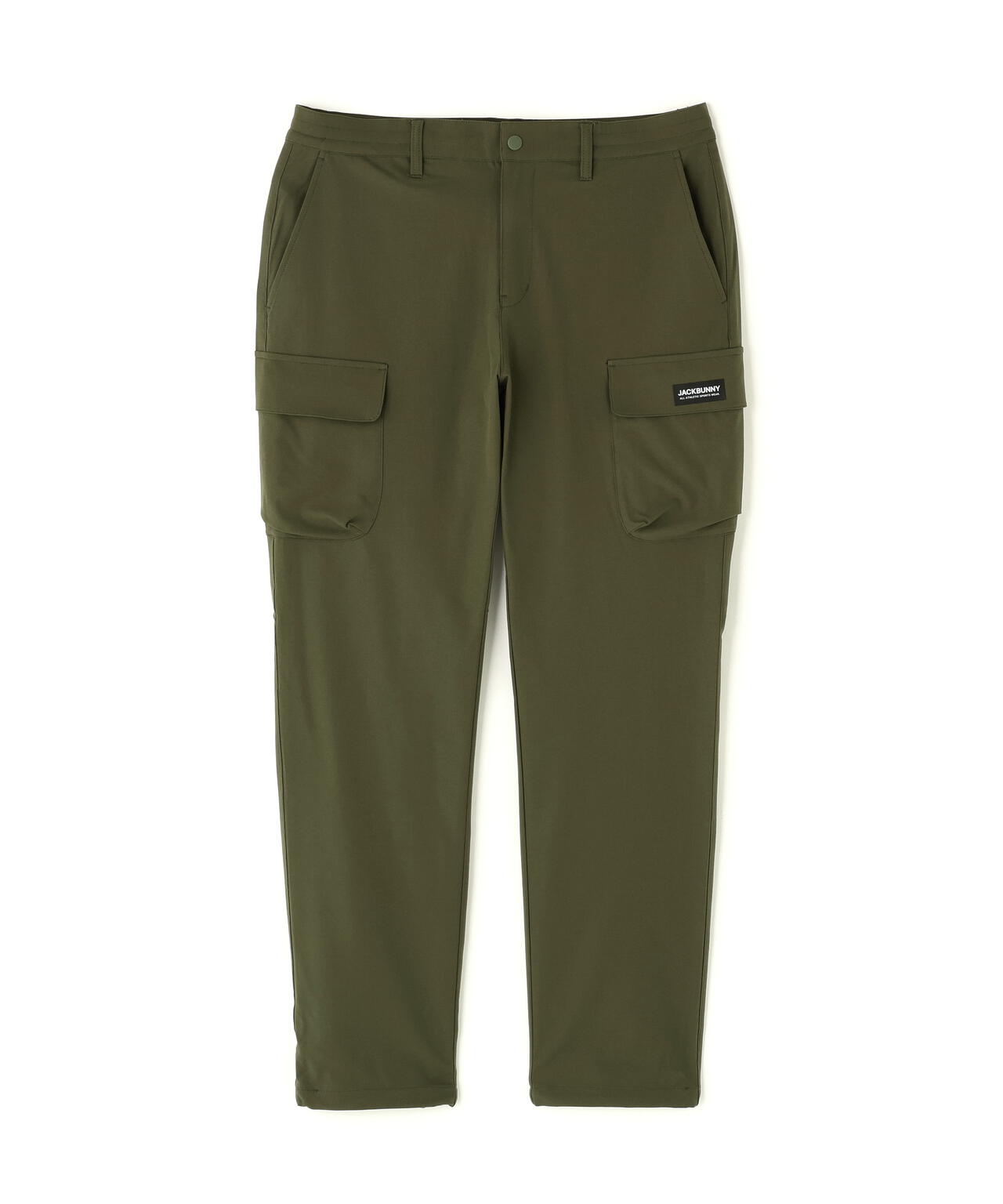 ストレッチ二重織プリント ロングパンツ