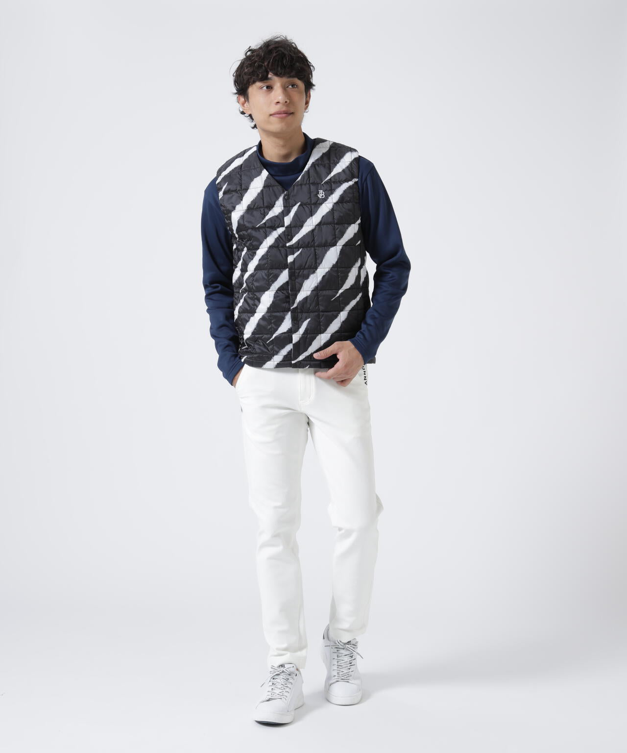 20D PEタフタ 中綿ベスト