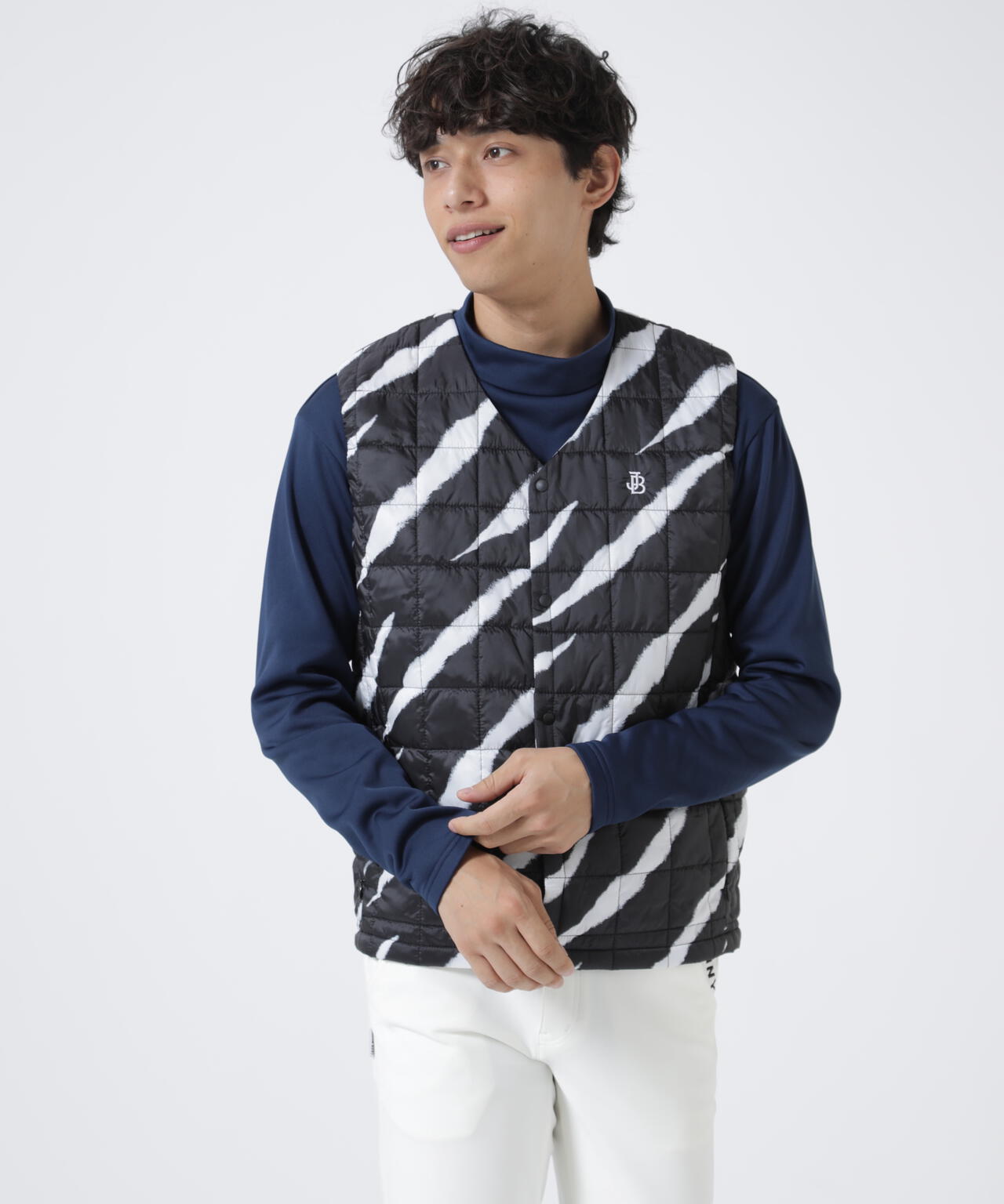 20D PEタフタ 中綿ベスト