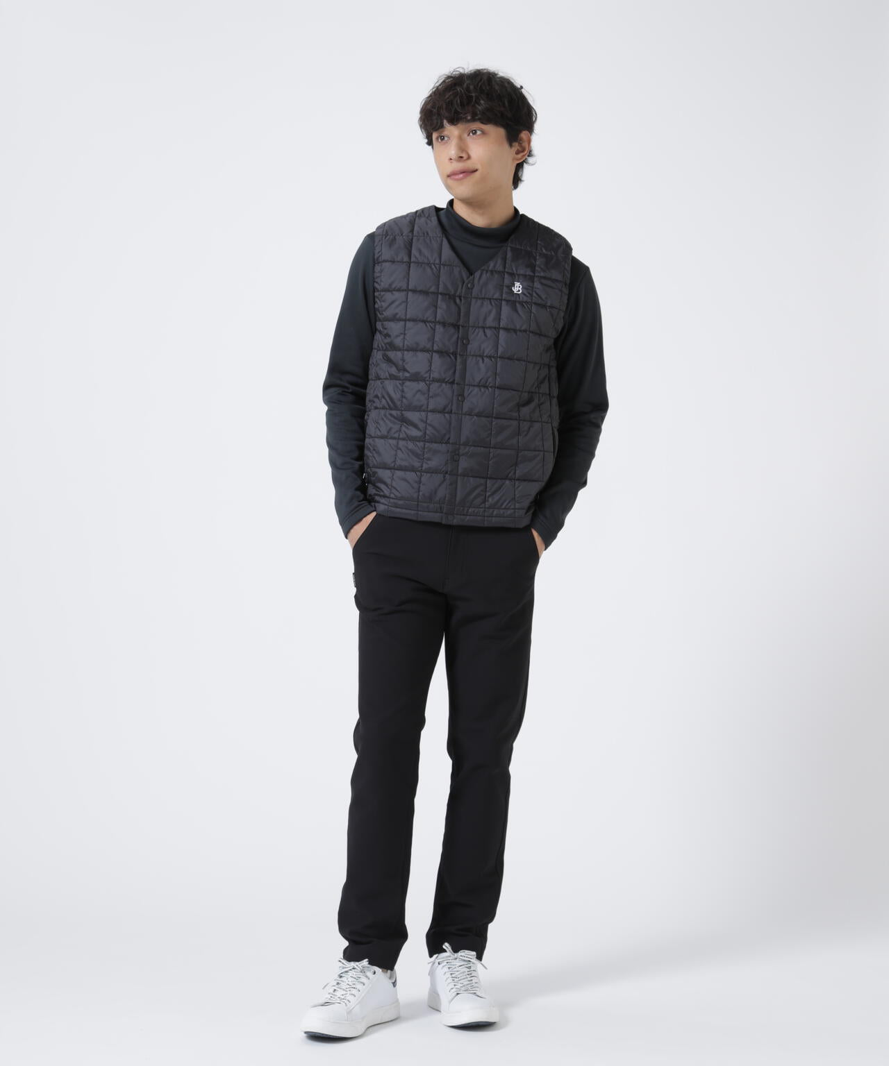 20D PEタフタ 中綿ベスト