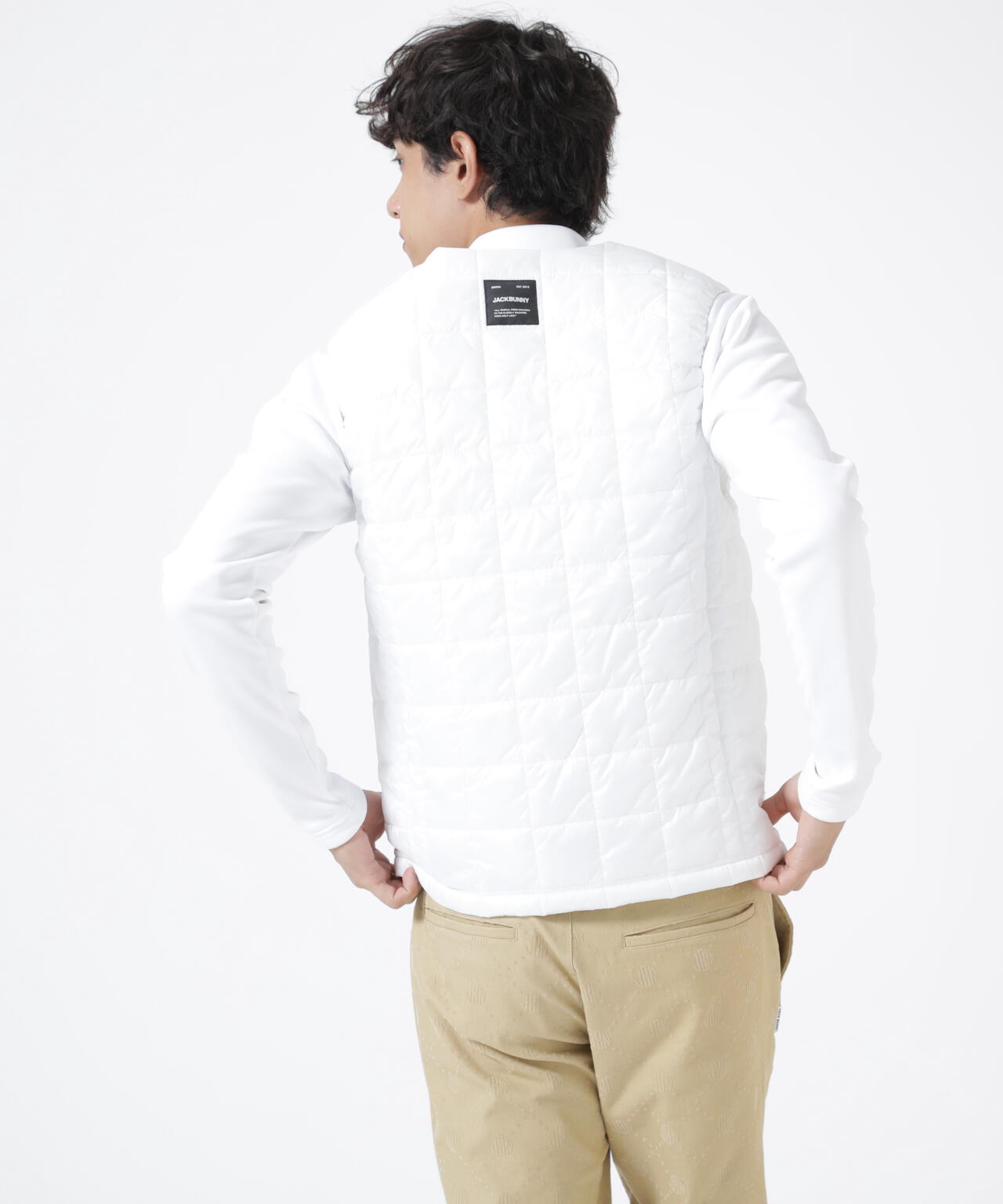 20D PEタフタ 中綿ベスト