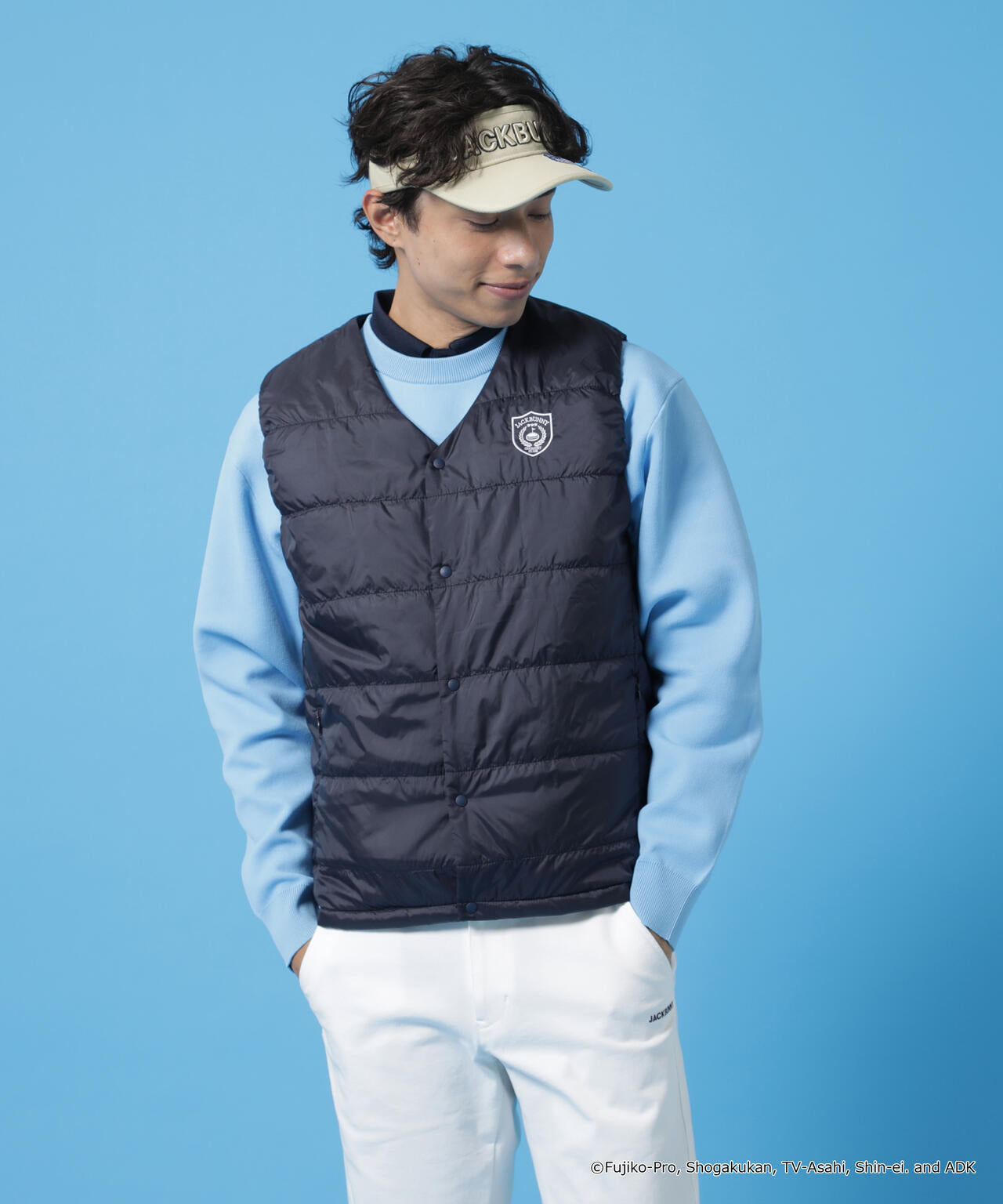 【ドラえもん】20Dタフタタフタ中綿ベスト