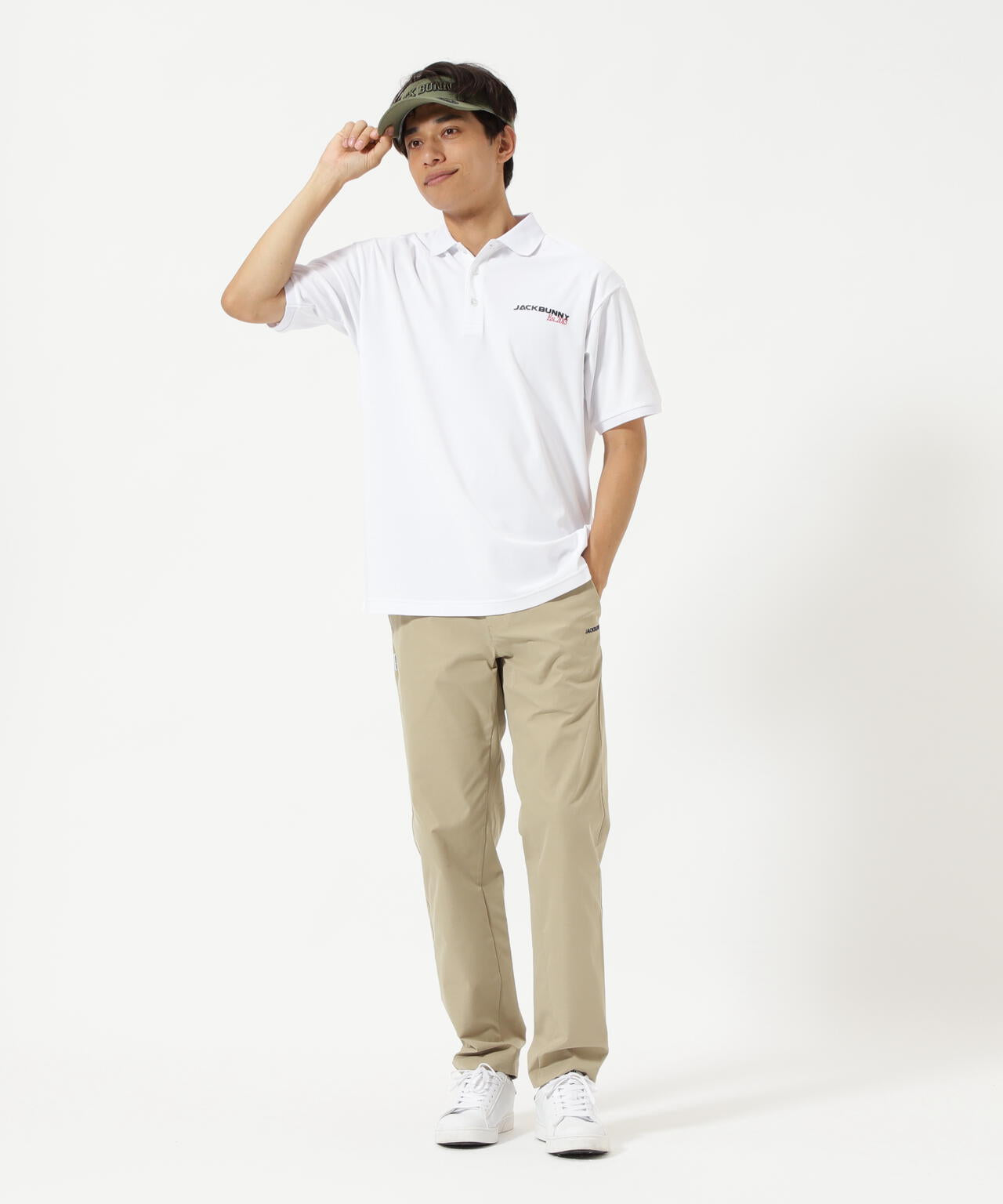 ハイゲージカノコ半袖ポロシャツ