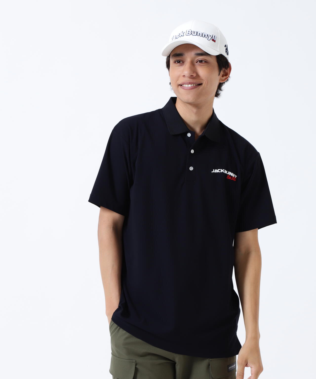 ハイゲージカノコ半袖ポロシャツ