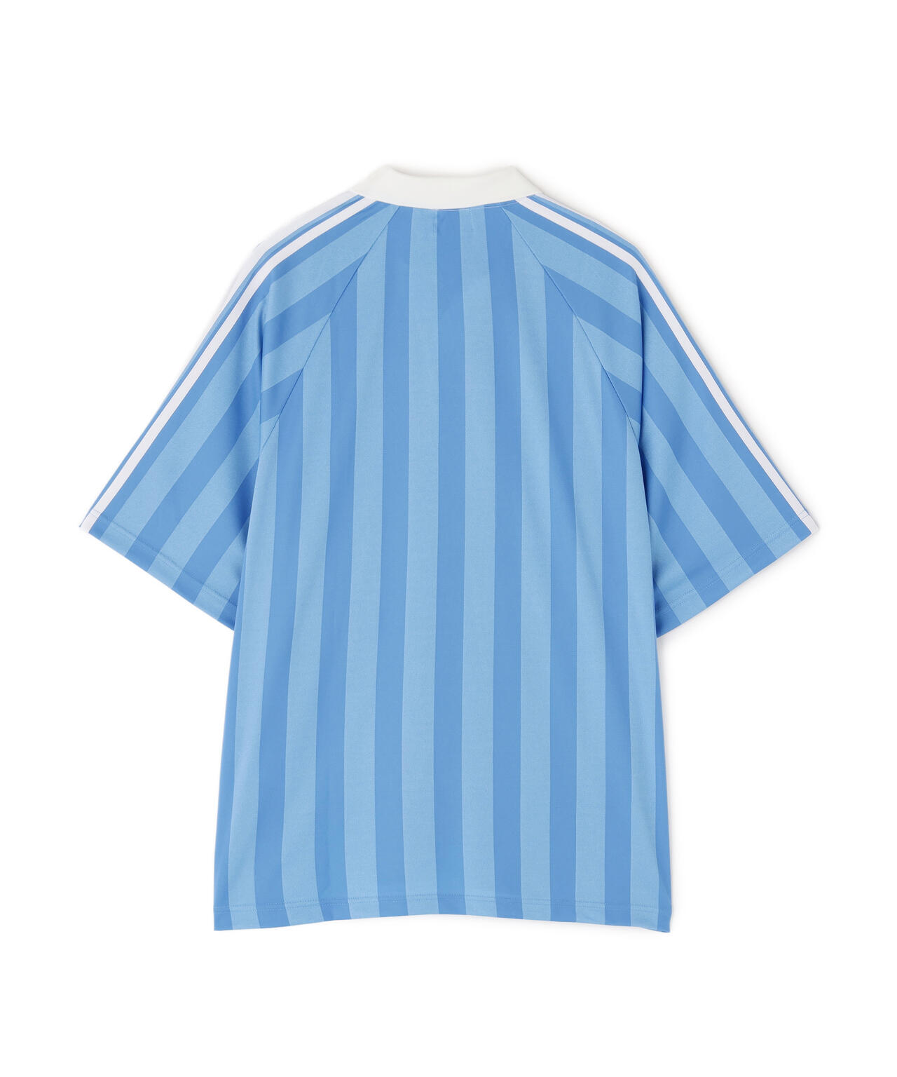 ストライプJQ半袖ポロシャツ