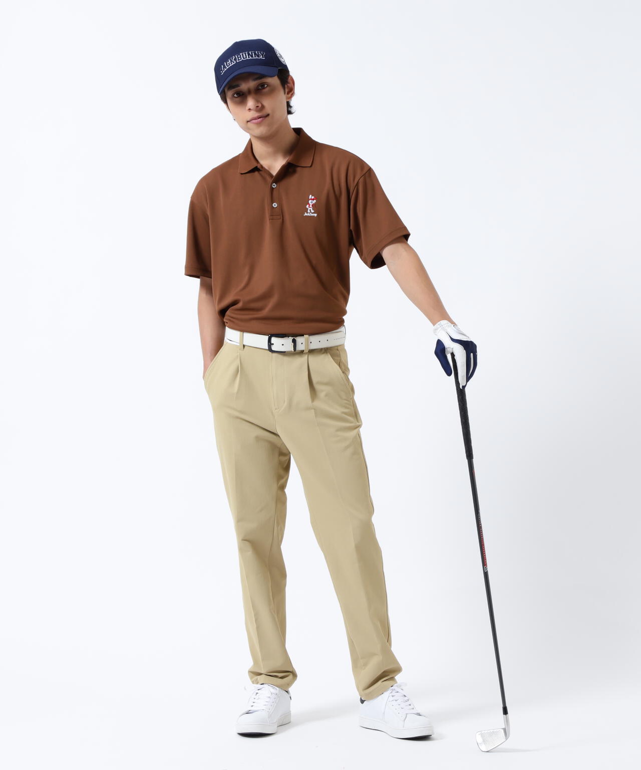 【直営店舗&公式オンライン限定】うさぎ刺繍PEポロシャツ