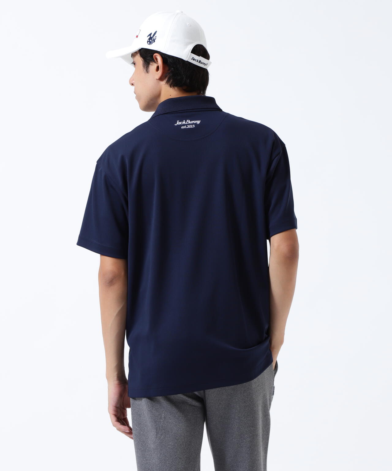 【直営店舗&公式オンライン限定】うさぎ刺繍PEポロシャツ