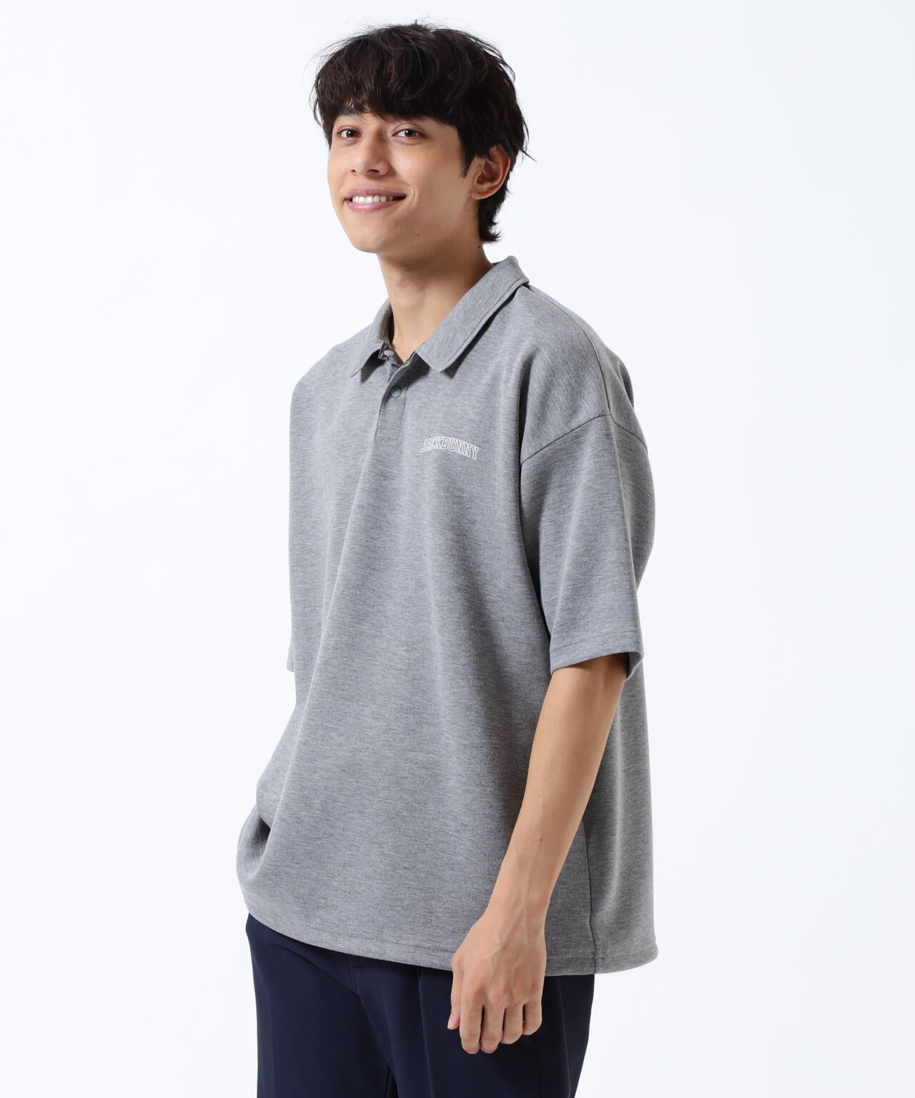 T/Rダンボール五分袖ポロシャツ