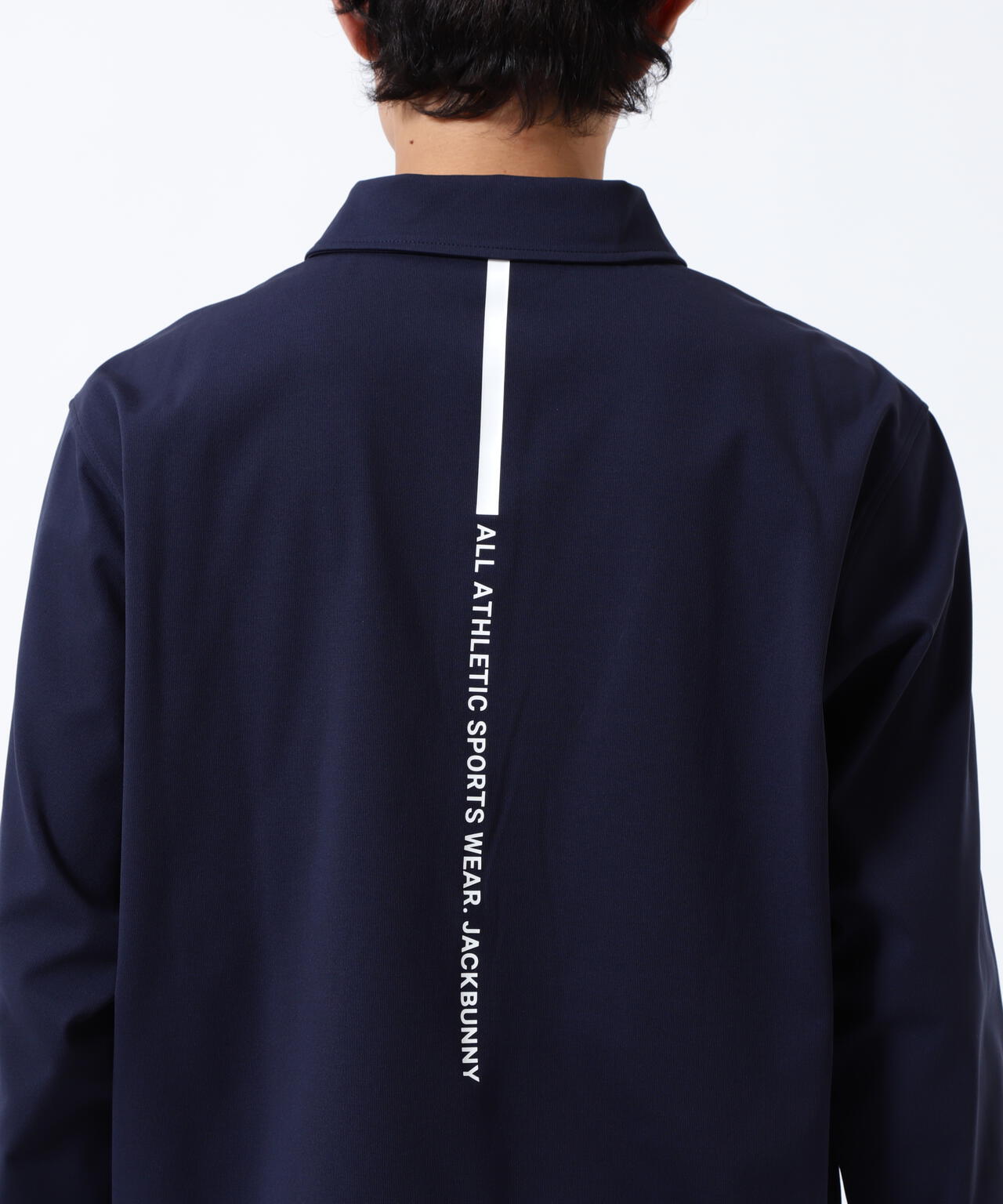 36Gスムース長袖ポロシャツ