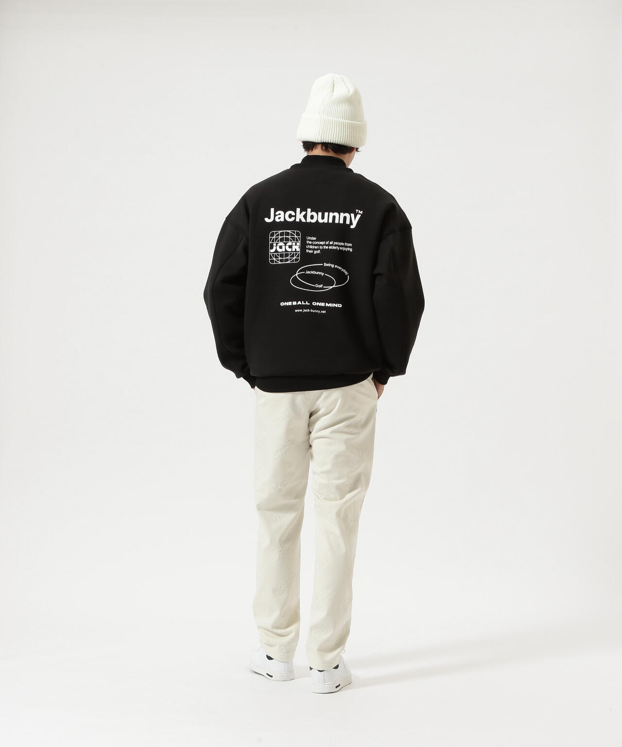 【JBMINT】オクタ裏地付きダンボール長袖スウェットプルオーバー