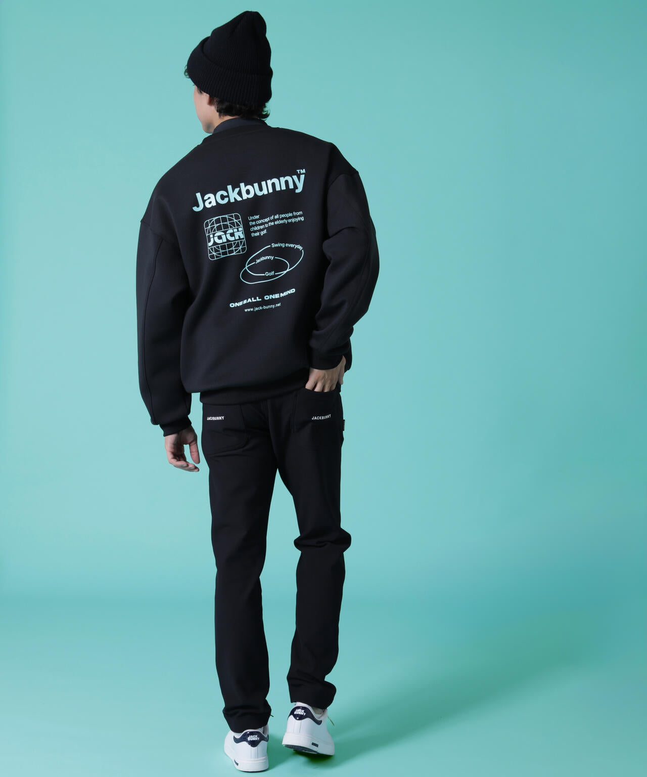 【JBMINT】オクタ裏地付きダンボール長袖スウェットプルオーバー