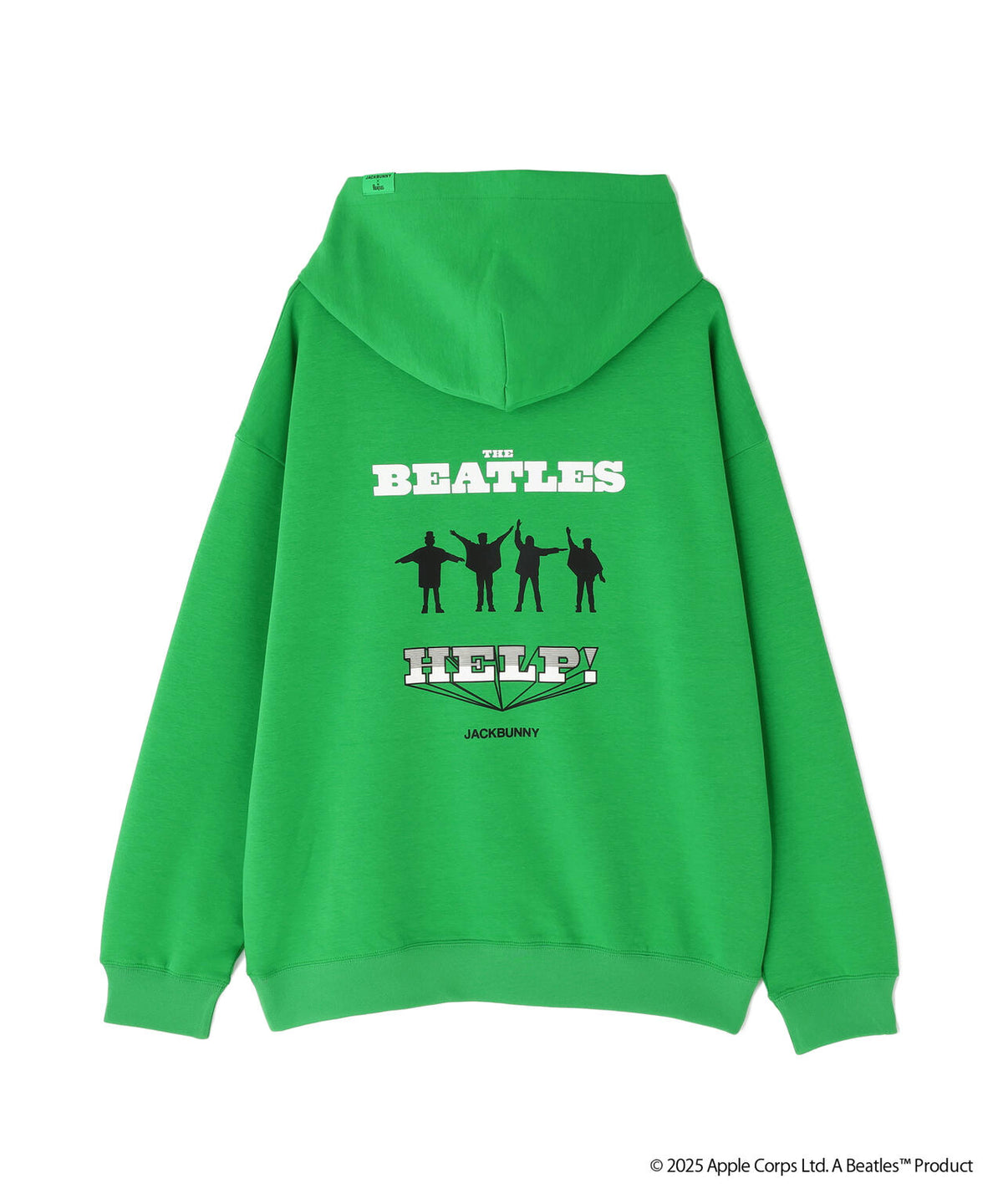 【The BEATLES ×Jack Bunny!!】T/Cダンボール長袖プルオーバーフーディ