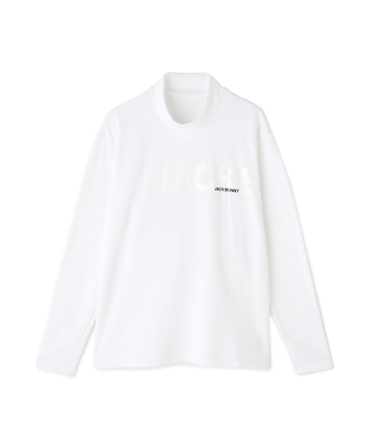 KARUISHI長袖モックネックカットソー