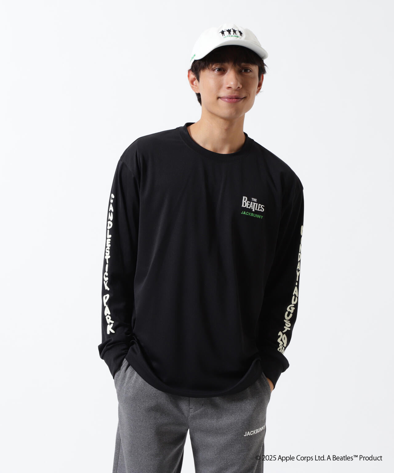 【The BEATLES ×Jack Bunny!!】Pe天竺長袖Tシャツ