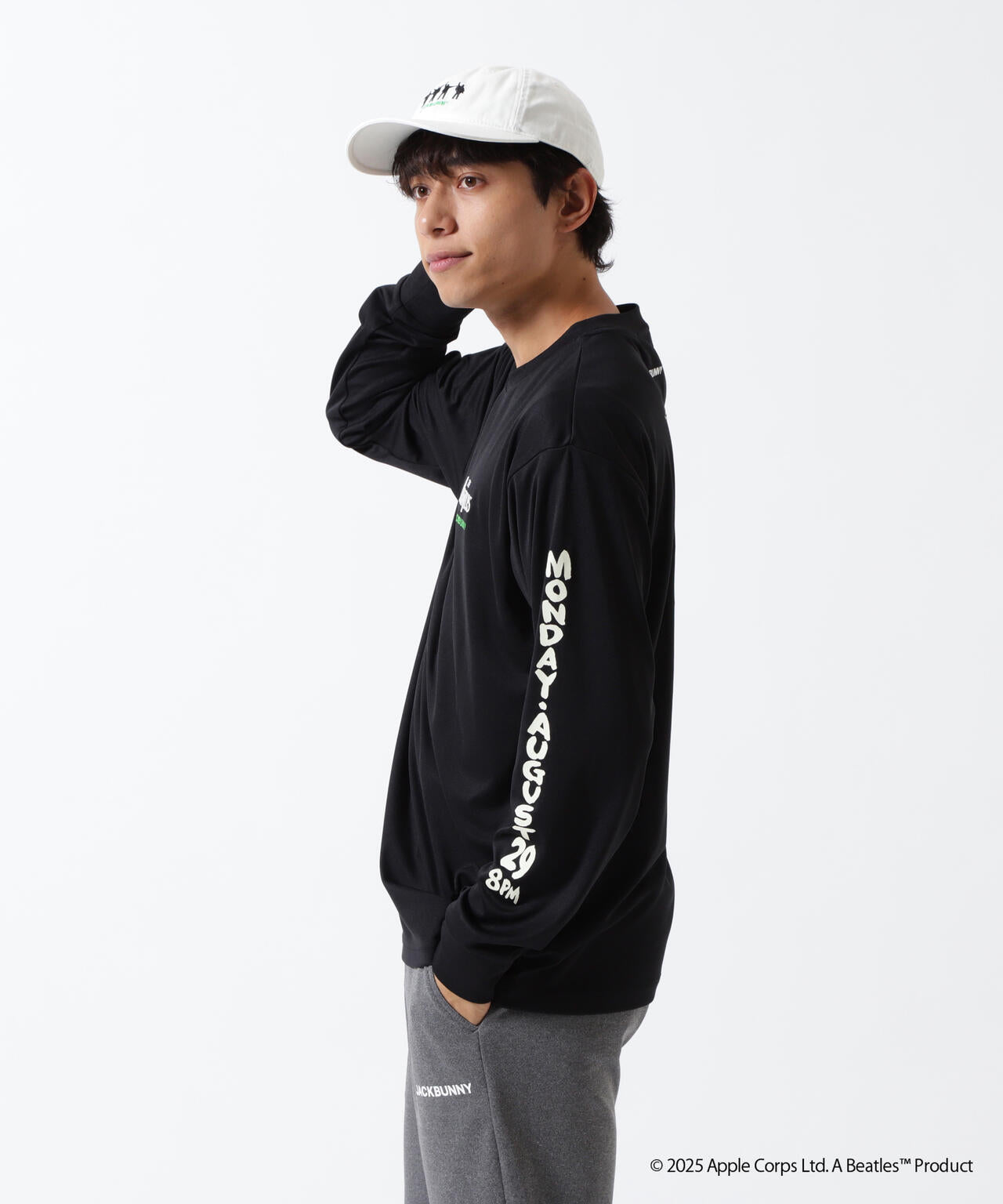 【The BEATLES ×Jack Bunny!!】Pe天竺長袖Tシャツ