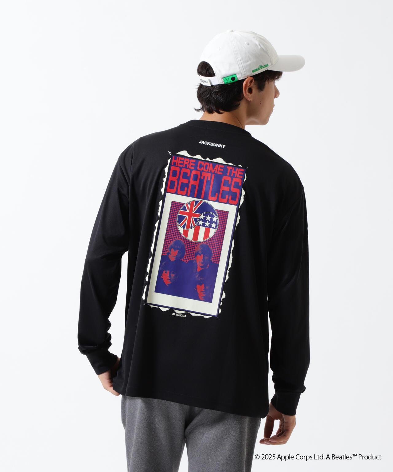 【The BEATLES ×Jack Bunny!!】Pe天竺長袖Tシャツ