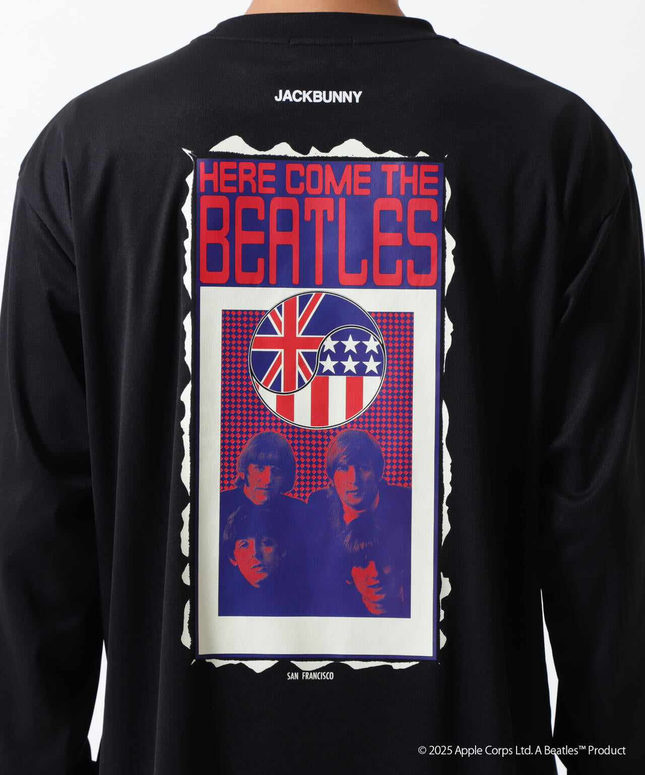 【The BEATLES ×Jack Bunny!!】Pe天竺長袖Tシャツ