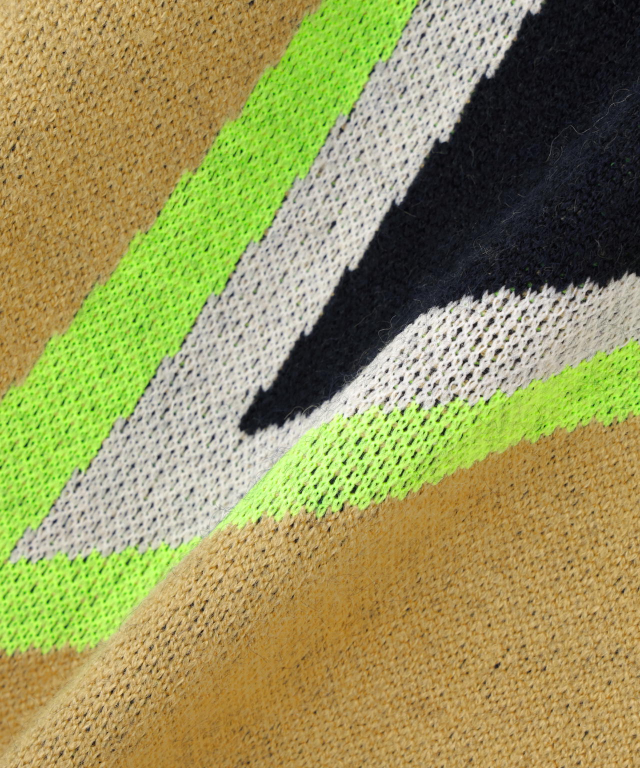 12Gダブルジャガード クルーネックニットプルオーバー