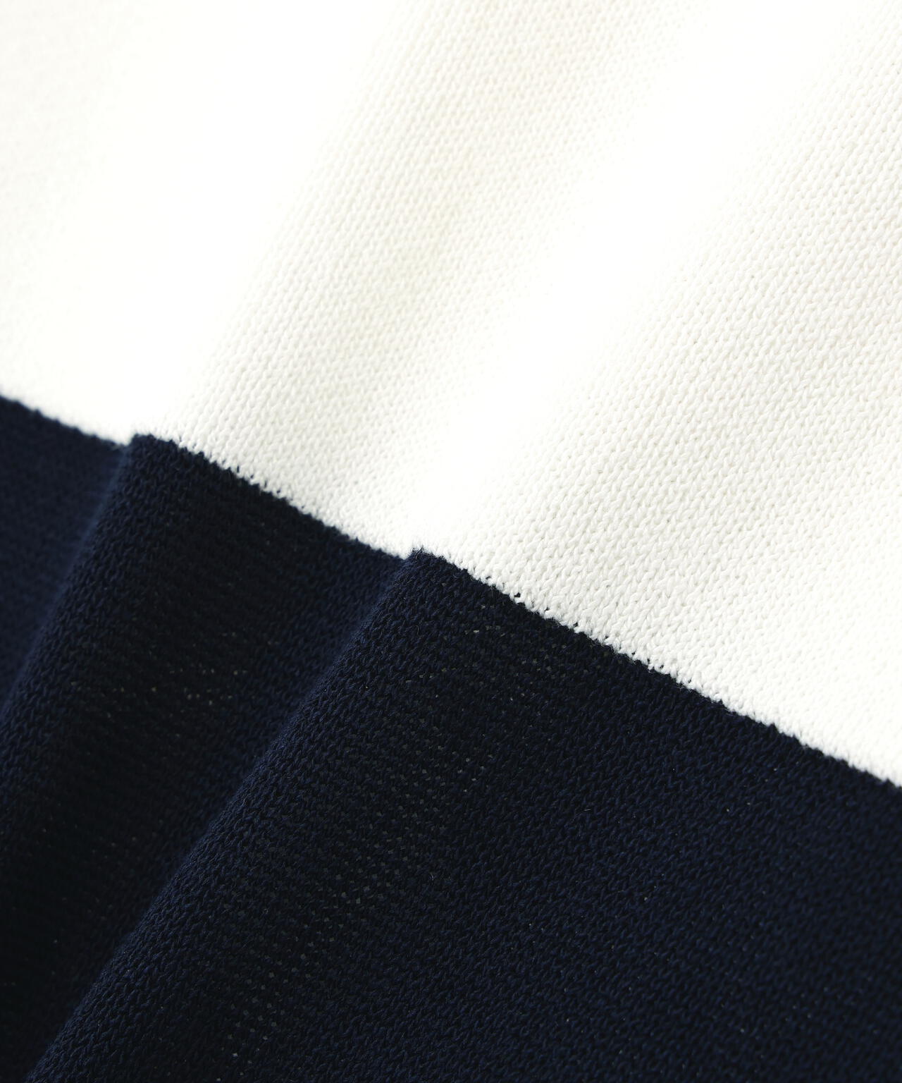 半袖モックネックニットプルオーバー