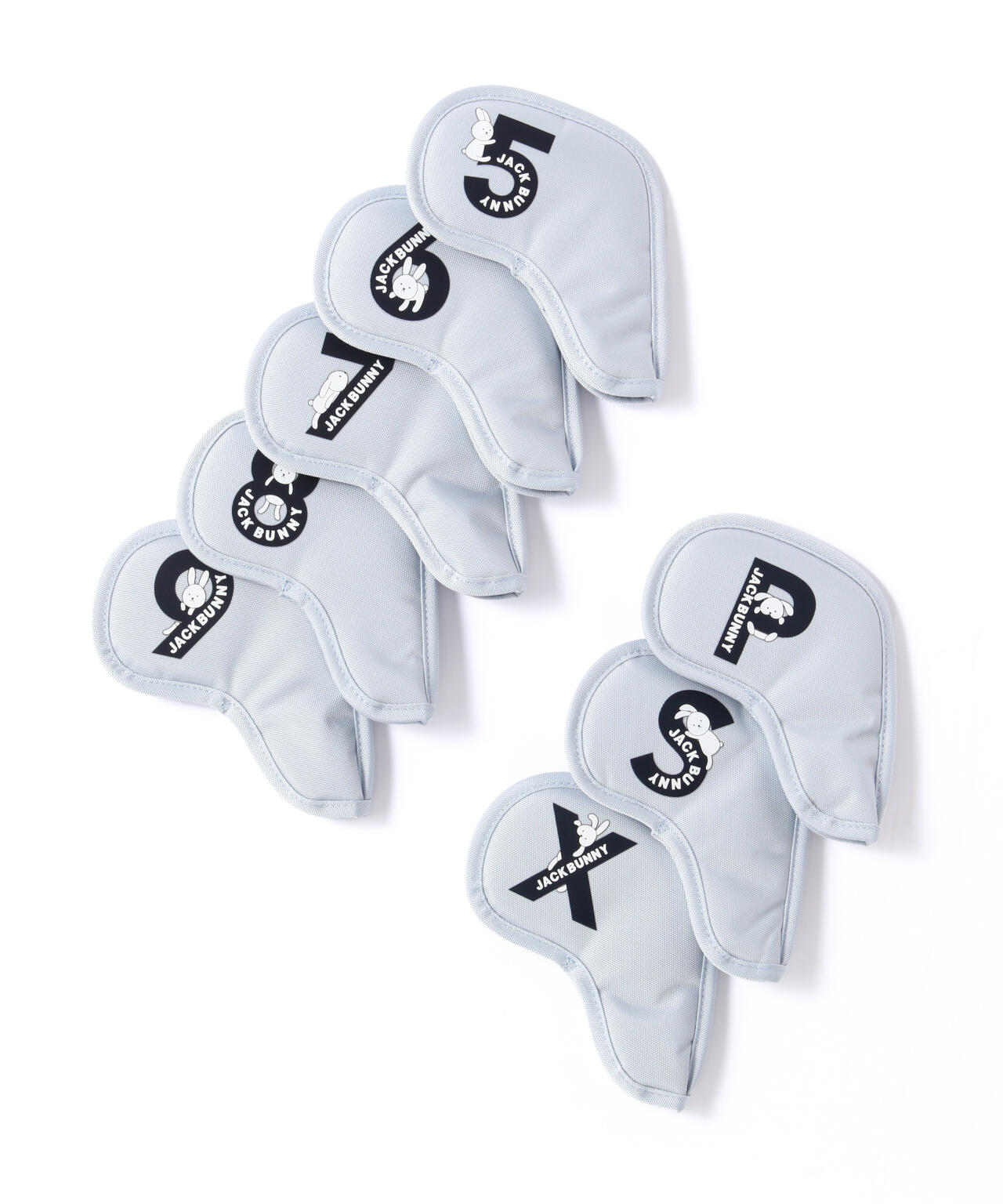 アイアン用ヘッドカバー (8個セット) (UNISEX)