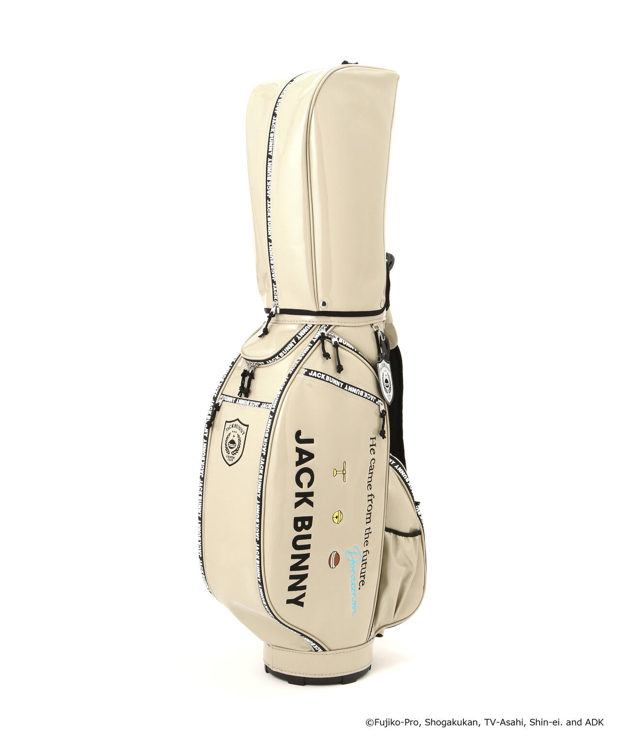 【ドラえもん】自立型エナメルキャディバッグ (46インチ対応) (UNISEX)