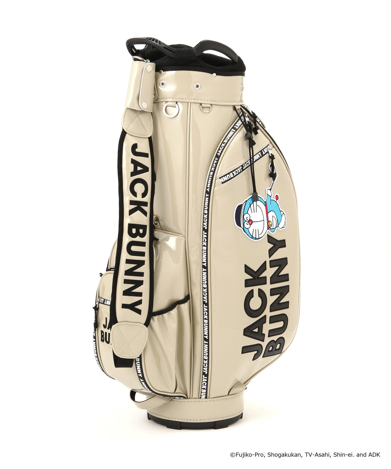 【ドラえもん】自立型エナメルキャディバッグ (46インチ対応) (UNISEX)