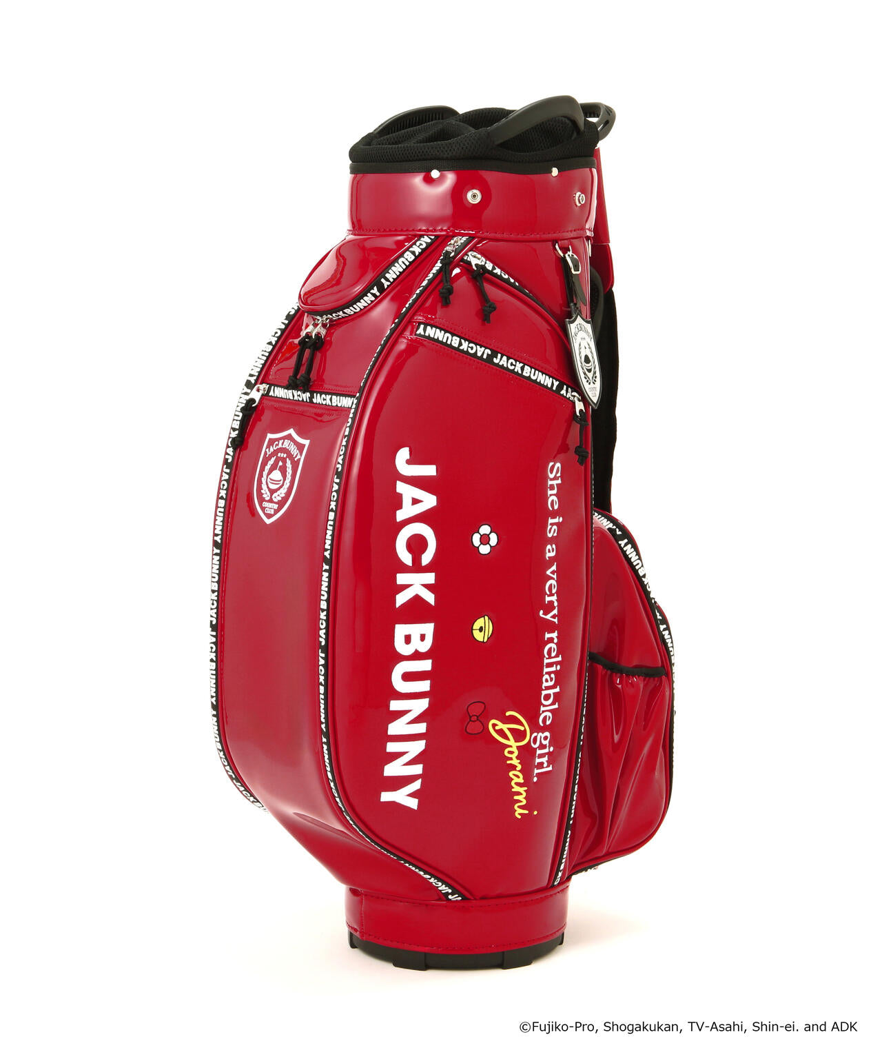 【ドラえもん】自立型エナメルキャディバッグ (46インチ対応) (UNISEX)