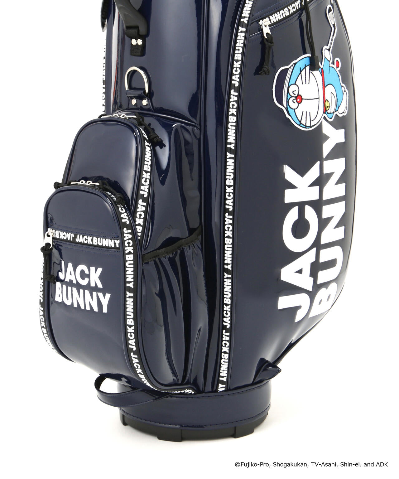 【ドラえもん】自立型エナメルキャディバッグ (46インチ対応) (UNISEX)