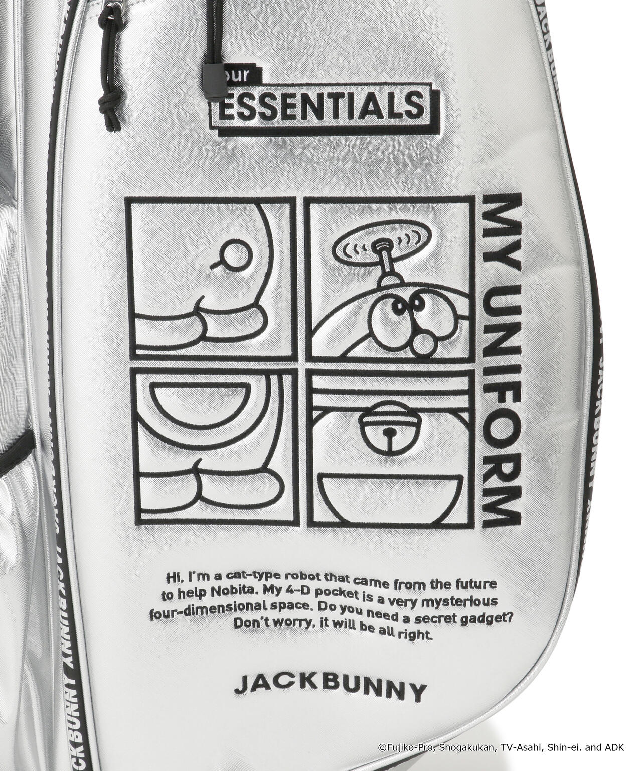 【ドラえもん】【直営店舗&公式オンライン限定】メタリックキャディバッグセット (46インチ対応) (UNISEX)