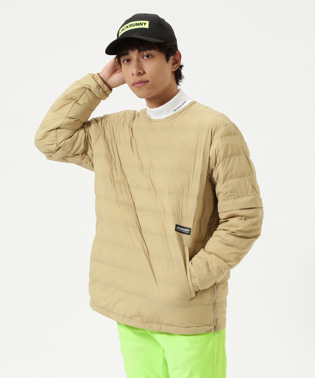 ストレッチタフタ中綿スニードジャック