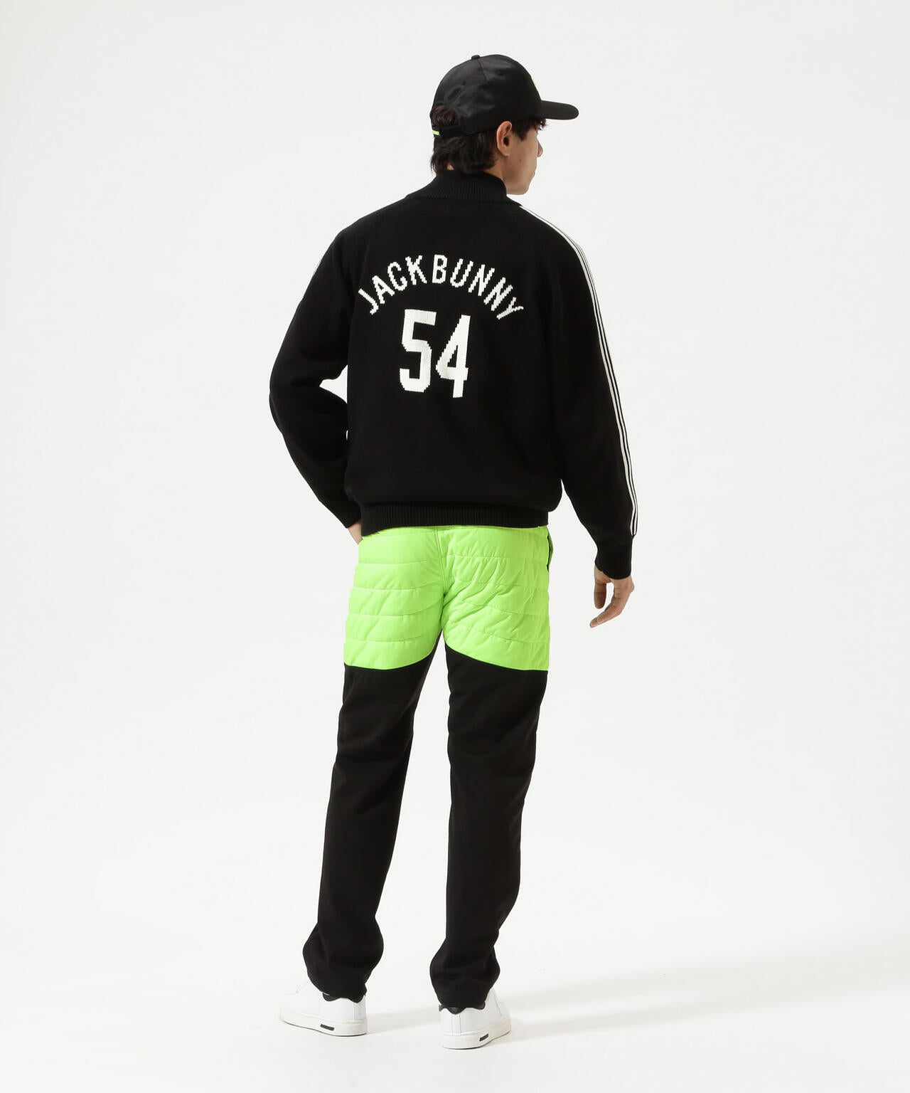 PEスムースラミネート中綿ロングパンツ